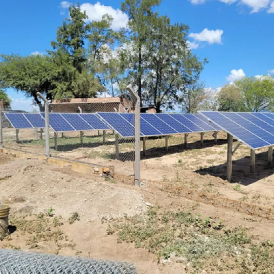 Sistema de Bombeo solar en Gral. Güemes - Salta