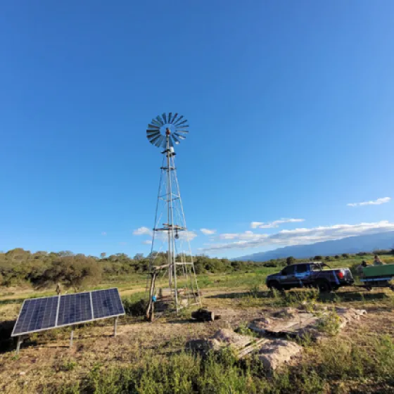Bombeo solar en Rosario de la Frontera