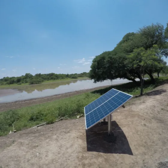 Bombeo solar para Comunidad Aborigen - Ballivian, Salta