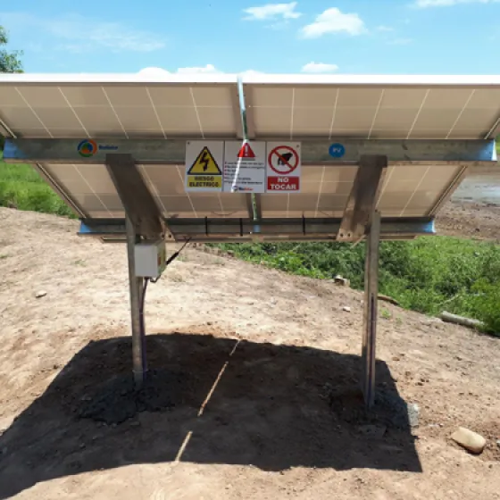 Bombeo solar para Comunidad Aborigen - Ballivian, Salta