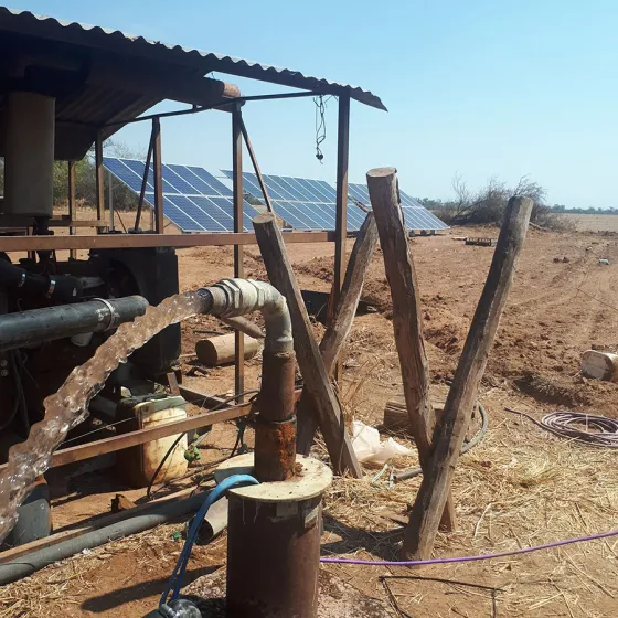 Bombeo Solar en Chaguaral - Salta
