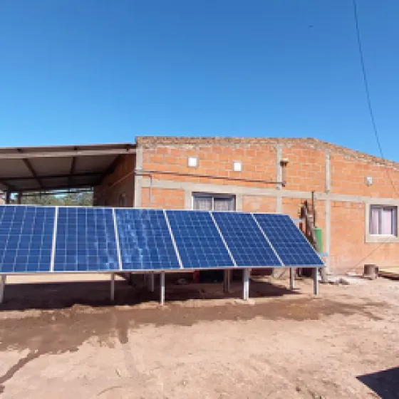Sistema Solar Fotovoltaico en La Buen Agua - Anta