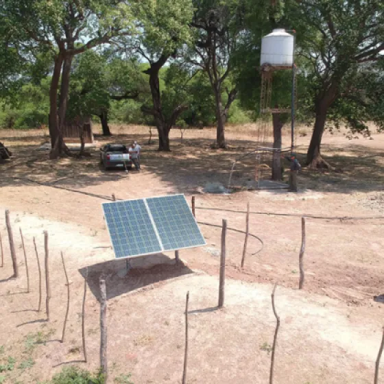 Bombeo solar para Comunidad Aborigen - Ballivian, Salta