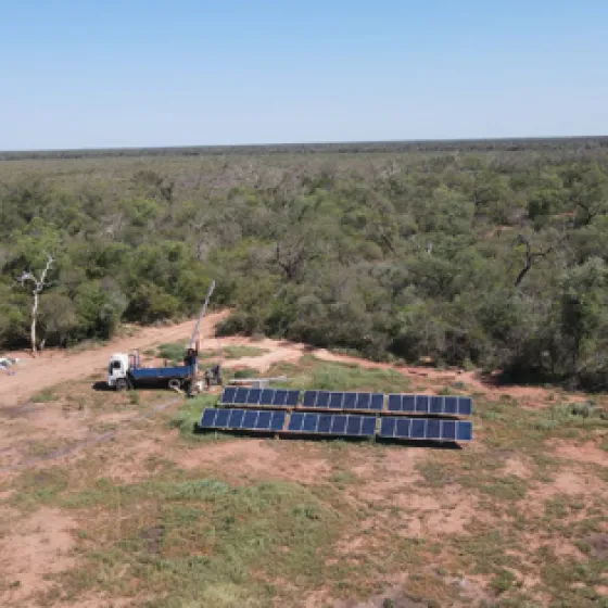 Bombeo Solar en Pozo El Tigre