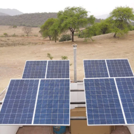 Sistema Solar Fotovoltaico en El Ebro