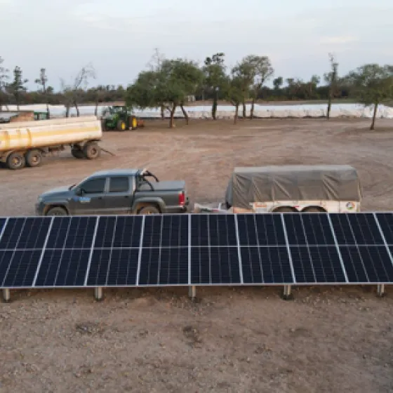 Proyecto fotovoltaico en General Mosconi - Salta