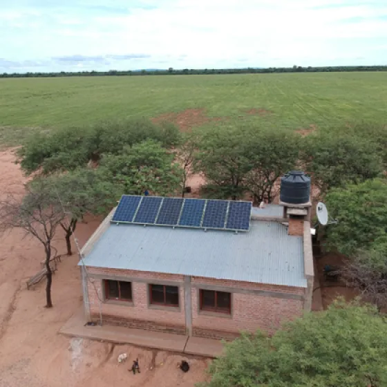 Sistema Solar Fotovoltaico en Las Varas - Pichanal