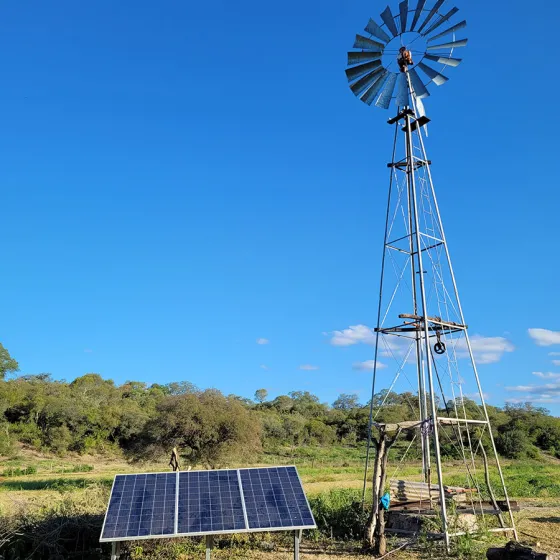 Bombeo solar en Rosario de la Frontera - Salta